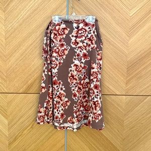 Patagonia Floral Convertible Mini Skirt Size XS